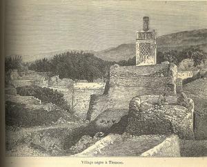 1877 - VILLAGE NEGRE A TLEMCEN