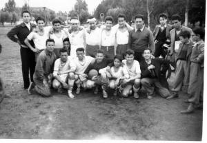 Album Photos Mr MICHEL-1952-53-Foot-Ball cadets-CMBA 2-Tlemcen 1,Finaliste départementale battue par Lycée d'Oran 1 à  0