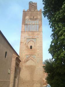 Minaret à  l'intérieur d'El Machouar. Tlemcen