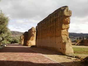 La Muraille d'El mansourah à  Tlemcen en Algérie