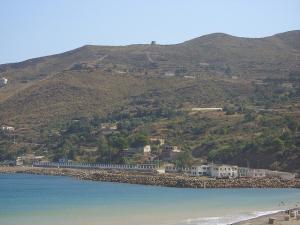 LA PLAGE AZZEFOUN ET LE PORT D'AZZEFOUN