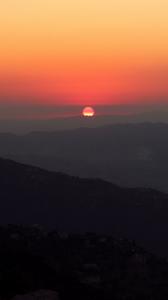 Coucher de soleil - Vue d'Iboudraren