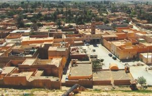 aflou  vu du côté Nord-ouest  (Rue de tiaret)