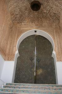 Porte andalouse de l'Ecole coranique de Sidi-Boumedienne_Tlemcen