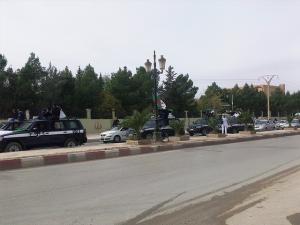 Manifestation Foot à Djelfa