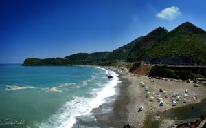 Jijel, Ziama Mansoria (vue sur la plage)