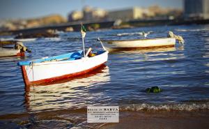 Petites embarcations de pêche au port