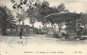 Vieille carte postale de Jijel