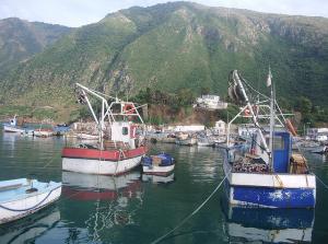 Le petit port de Ziama Mansouria