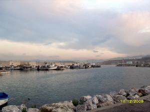 Jijel, le port de pêche de Boudis