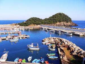 Le port de Mansouriah à  Jijel