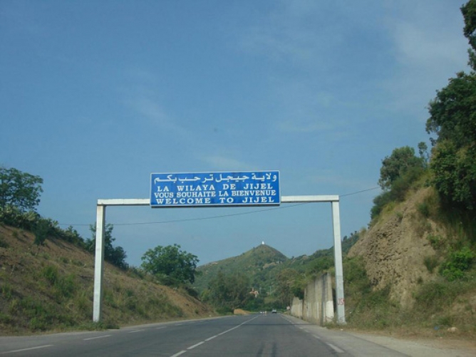Sur la route de Jijel