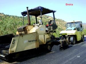 Revêtement de la route beni haoua -breira (05/2010)