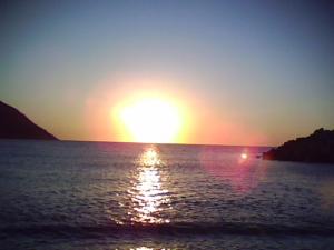 Coucher du soleil à Beni Haoua 1