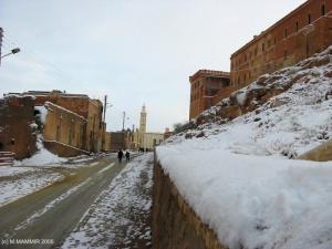 Laghouat Secteur, Neige