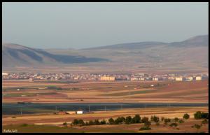 Ain M'lila vue de Djebel Tolba (Ouled Belaguel)