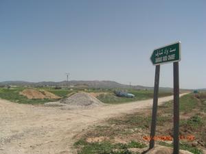 Vers le barrage Oued Charef