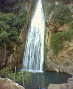 cascad de derguina, bejaia, algeria