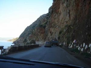 falaises entre bejaia et jijel