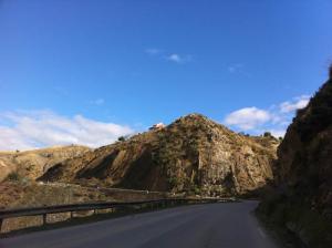 sur la route direction SETIF venant de BEJAIA