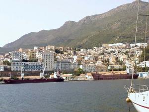 Bejaia,vue de la jetée