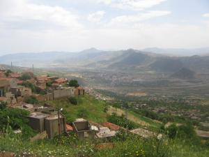 Ville Akbou vue de Tizi Maali