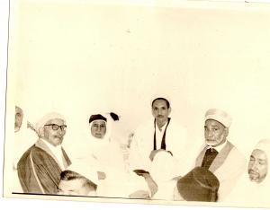 cheikh sidi mohamed el habib avec l'immam de la mosqué de boufarik cheikh nacer