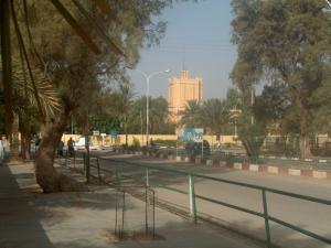 Le rond point de la daira d'Ouled Djellal
