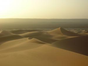 Mer de sable près de Taghit