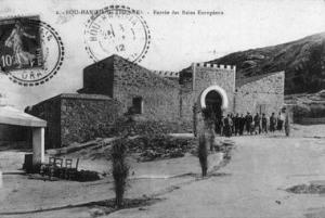 Bou Hanifia, entrée des bains européens
