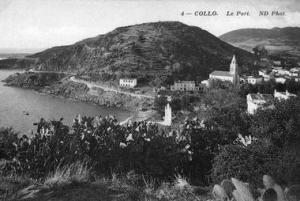 Collo, vue sur le port