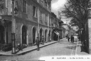 Mascara, la Rue de Séville