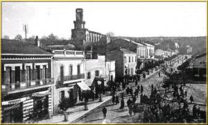 Saïda : Avenue d'Isly vers 1910