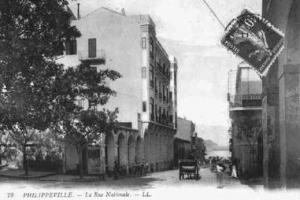 Philippeville, la rue nationale