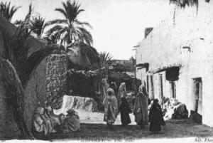 Une rue de Sidi Okba