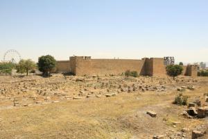 Ruines romaines dans le parc de Sétif