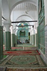 Intérieur de la mosquée de Biskra
