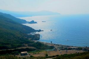 Vue générale sur la plage de Tigzirt