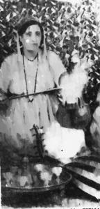 Cheikha Tetma au violon