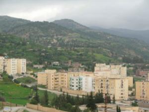 Vue sur la commune de Tablat