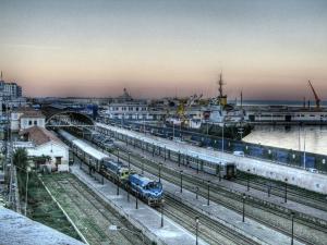 La gare d'Alger