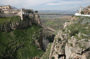 Vue sur un pont de Constantine