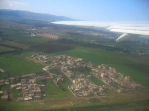 Vue aérienne de Biskra