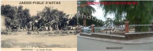 GHAZAOUET---JARDIN PUBLIC--ACTUELLEMENT SQUARE MONUMENT AUX MORTS--
