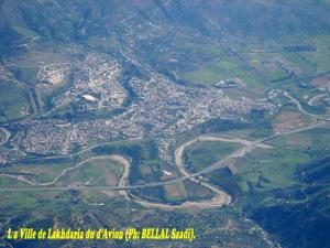 La Ville de Lakhdaria Vue du Ciel (Ph BELLAL Saadi).