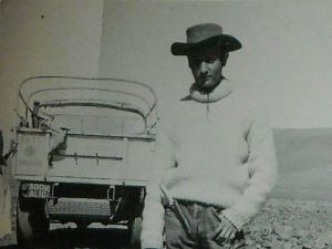 1953 BRUXELLES-TAMANRASSET  EN STOP.ALGERIE-HOGGAR