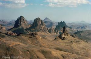 Hoggar Mountains from Assekrem, Algeria
