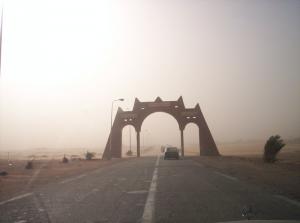 Tempète de sable sur In Salah
