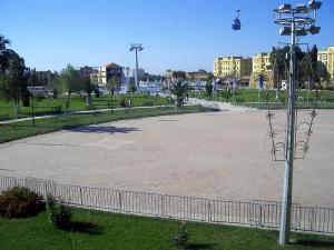 Tlemcen. Grand bassin vue générale