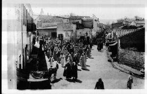 ancienne photo du marché de tlemcen